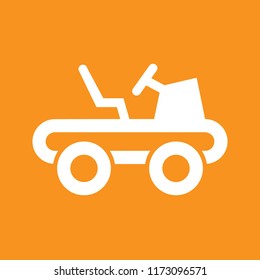 Golf Vehicle icon, stock vector illustration, EPS10.