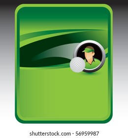 fondo verde dorado