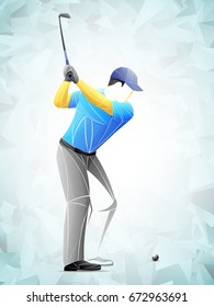 Golfer player, athlete