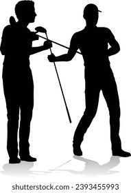 Golfer sports people playing golf 