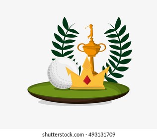 golfing related image