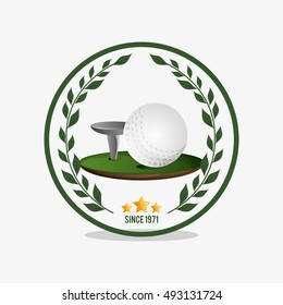 golfing related image