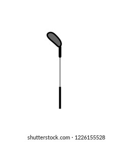 golfstick icon logo