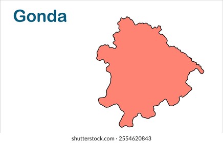 Gonda subdivision map, Gonda District, Uttar Pradesh State, Republic of India, Government of  Uttar Pradesh, Indian territory, Eastern India, politics, village, tourism