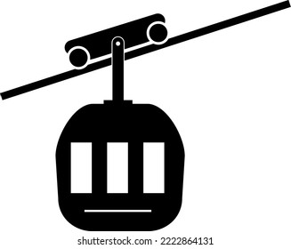 Gondola icon vector illustration on white background..eps
