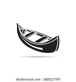 gondola icon vector on white background