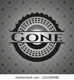 Gone dark emblem. Retro