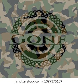 Gone on camo texture. Vector Illustration. Detailed.