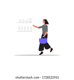 Compras. Perfecto para carteles, volantes, páginas de inicio, contenido en medios sociales.