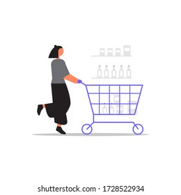 Gone Shopping. Perfect for banners, leaflets, landing pages, social media content.