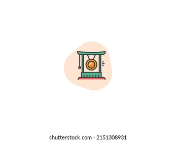 gong icon, modern and professional. creative symbol. regular use icon. ecommerce icon.eps
