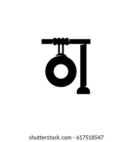 Gong icon. Vector logo illustration isolated sign symbol
