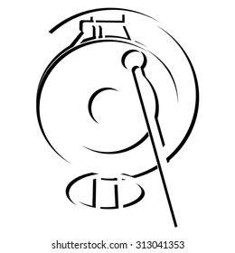 Gong, musical instrument