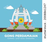 Gong Perdamaian or World Peace Gong in Ambon is the 35th in the world located in Pelita Park, near the center of Ambon city.