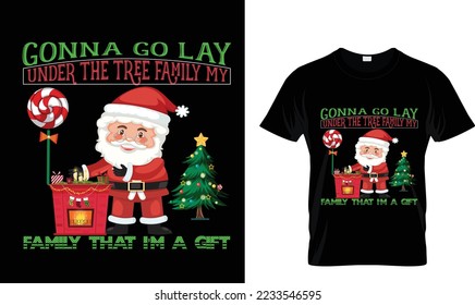 Voy a tumbarse bajo el árbol... plantilla de diseño de camisetas