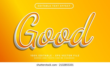 good 3d text effect and editable text effect