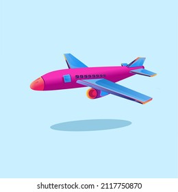 good airplane illustration vector logo for , traveling service, transportation, business, plane,