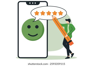 good assessment customer positive feedback