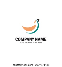 Good bird logo graphic illustration for products, brands and companies