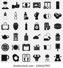 Good breakfast icons set. Simple style of 36 good breakfast vector icons for web for any design