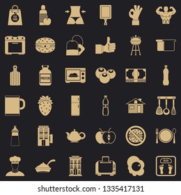 Good breakfast icons set. Simple style of 36 good breakfast vector icons for web for any design