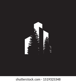 Good building logo design illustration icon and symbol