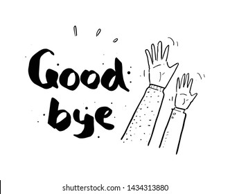 Farewell Text Images, Stock Photos & Vectors | Shutterstock