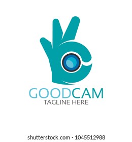 Good Camera Logo Icon Template Design. Vector Illustration