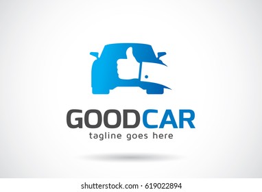 Good Car Logo Template Design Vector, Emblem, Design Concept, Creative Symbol, Icon