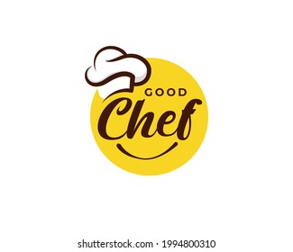 Good Chef Restaurant Typography logo design template