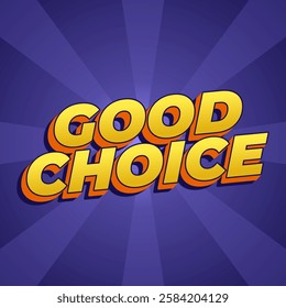 Good choice. text effect design for social media ads purpose