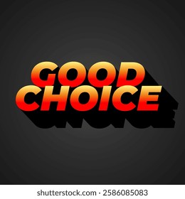 Good choice. text effect design for social media ads purpose
