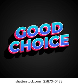 Good choice. text effect design for social media ads purpose