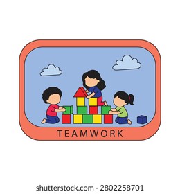 Good classroom behavior illustration vector