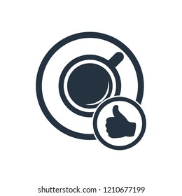 Good coffee isolated icon on white background, 400 coffee set, logo and sign