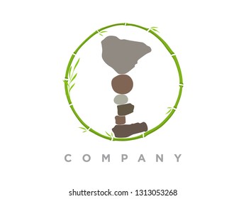 Good combination rock balancing with bamboo recommended for your company.