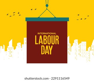 Good concept for Happy International Labour Day  