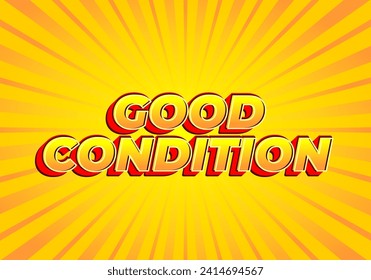 Good condition. Text effect design in 3D look with gradient purple yellow color