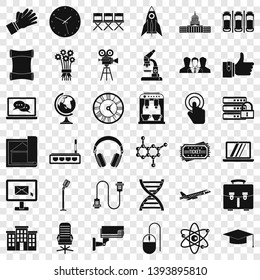 Good conference icons set. Simple style of 36 good conference vector icons for web for any design