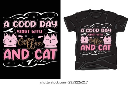 Good Day with Cat and Coffee