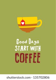 good day with coffee
