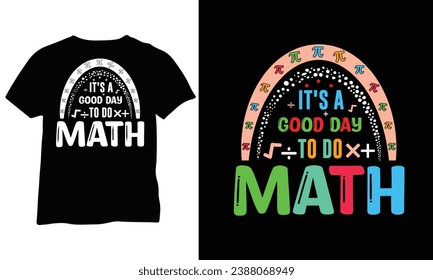 es un buen día para hacer que los maestros de matemáticas camuflen el primer día de clases de vuelta al profesor de matemáticas