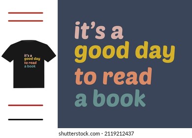 It's a good day to read a book
