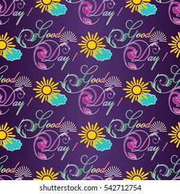 Good day! Seamless pattern.