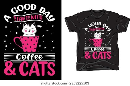 A Good Day T-shirt Design 