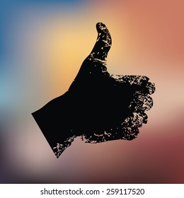 good design on blur background,grunge vector