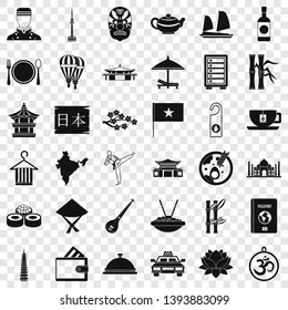 Good dish icons set. Simple style of 36 good vector icons for web for any design