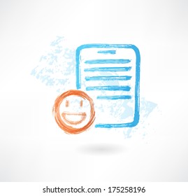 Good document grunge icon