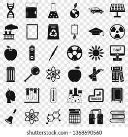 Good education icons set. Simple style of 36 good education vector icons for web for any design