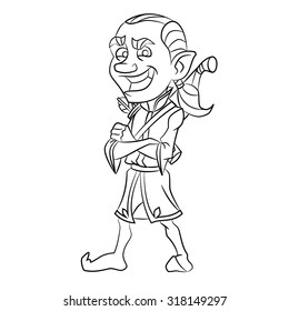 Good elf. Vector.